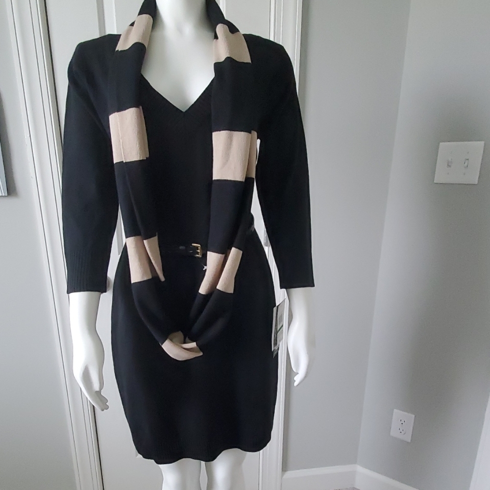 NWT 3 PIECE SWEATER DRESS SET